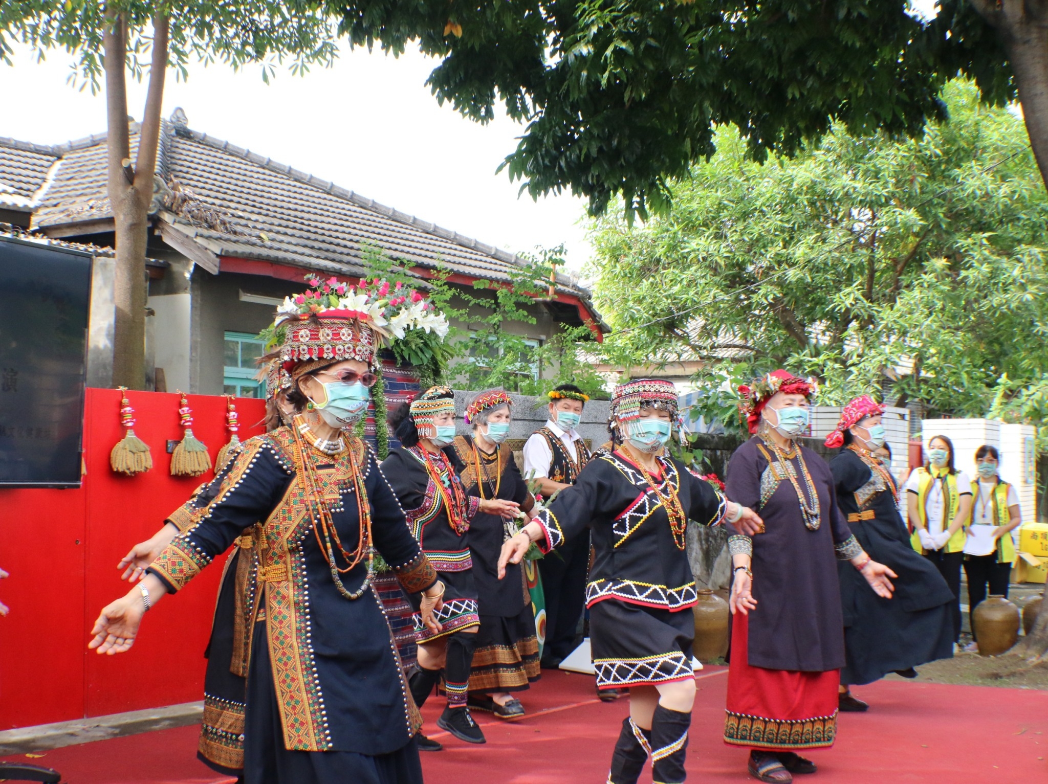 左營cina文健站原住民舞蹈表演